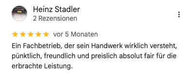 Originalrezension von Heinz Stadler für Elektro-Zentrum